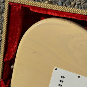 1999 Fender Custom Shop Cunetto '57 Reissue Stratocaster Relic John Cruz Blonde 1950s