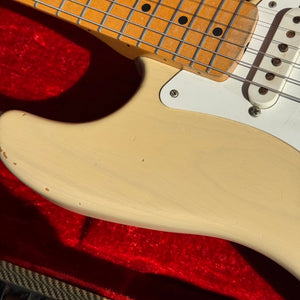 1999 Fender Custom Shop Cunetto '57 Reissue Stratocaster Relic John Cruz Blonde 1950s