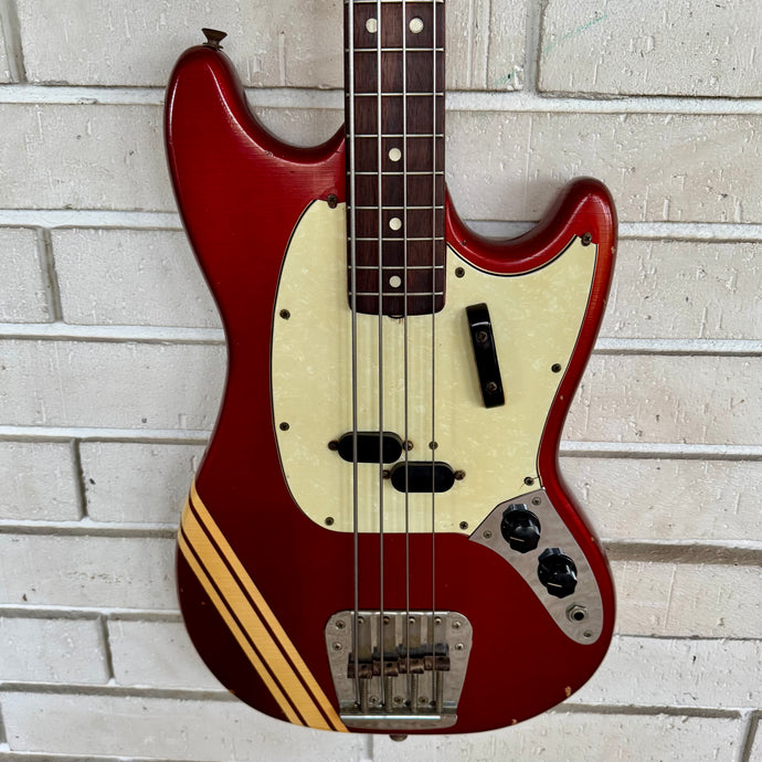 1969 Fender Mustang Bass Competition Red