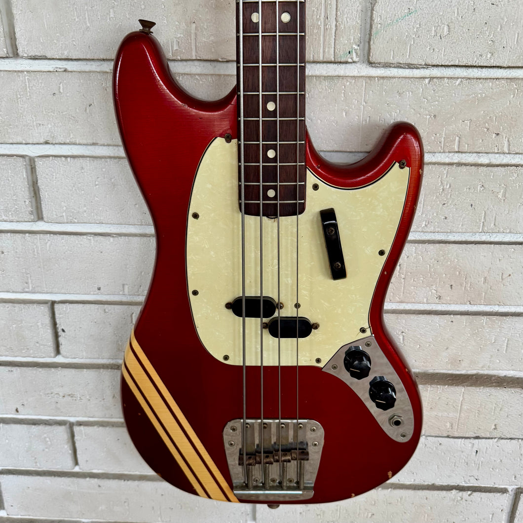1969 Fender Mustang Bass Competition Red