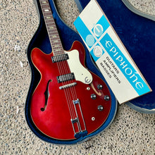 Load image into Gallery viewer, 1967 Epiphone Riviera E360TD - Sparkling Burgundy