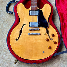 Load image into Gallery viewer, 1982 Gibson Custom Shop Edition ES-335 Dot Natural Blonde Flame Top
