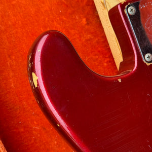 1972 Fender Precision Bass - Custom Color Candy Apple Red