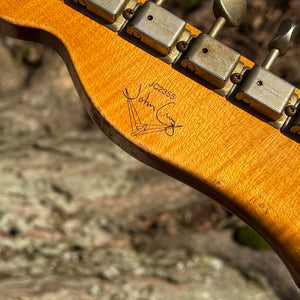 Fender John Cruz Masterbuilt Custom Shop 1963 Telecaster 2013 - Inca Silver Metallic Over Sunburst