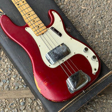 Load image into Gallery viewer, 1972 Fender Precision Bass - Custom Color Candy Apple Red