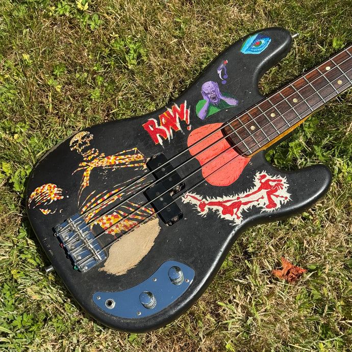1966 Fender Precision Bass - Black, ex. Terry Messal