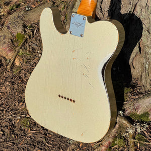 Fender John Cruz Masterbuilt Custom Shop 1963 Telecaster 2013 - Inca Silver Metallic Over Sunburst