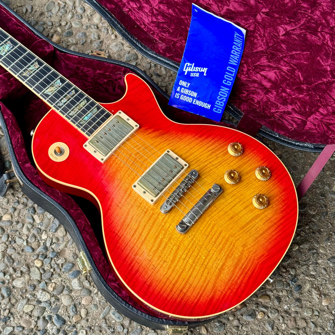 1999 Gibson Les Paul Elegant - Sunburst ‘59 Flame Custom Shop